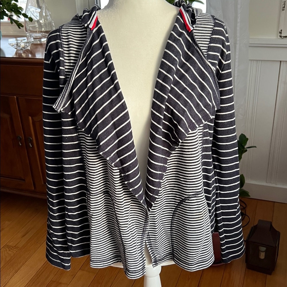 Tommy Hilfiger Womens Hooded Cardigan Sweater